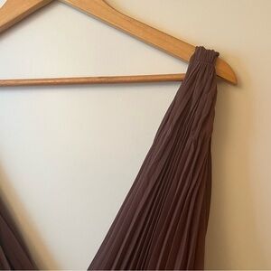 Wilfred Pleated Midi Dress M